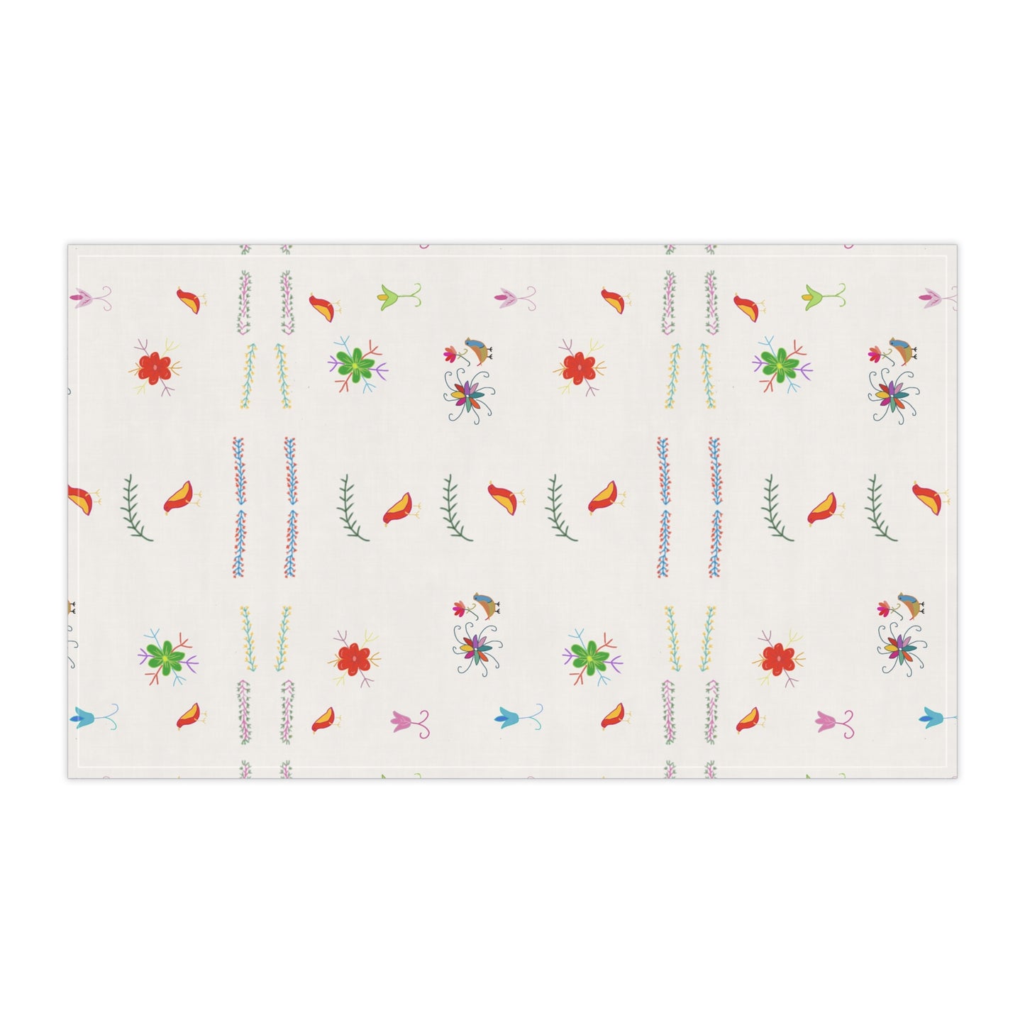 Folk Garden Birds – Cotton Kitchen tea towels