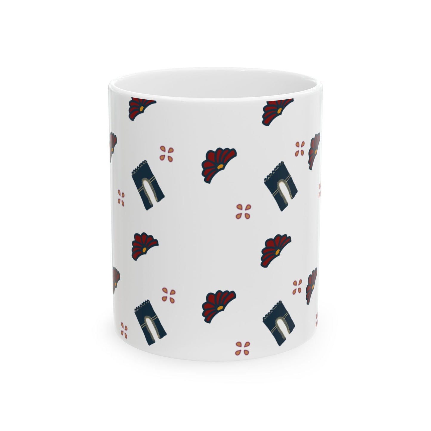 The Ishtar Gate Mug sip your favorite drink in a piece of history