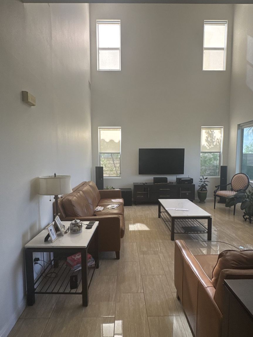 Great room before